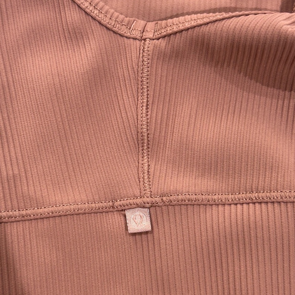 Lululemon Ribbed Pink Top - Picture 4 of 4